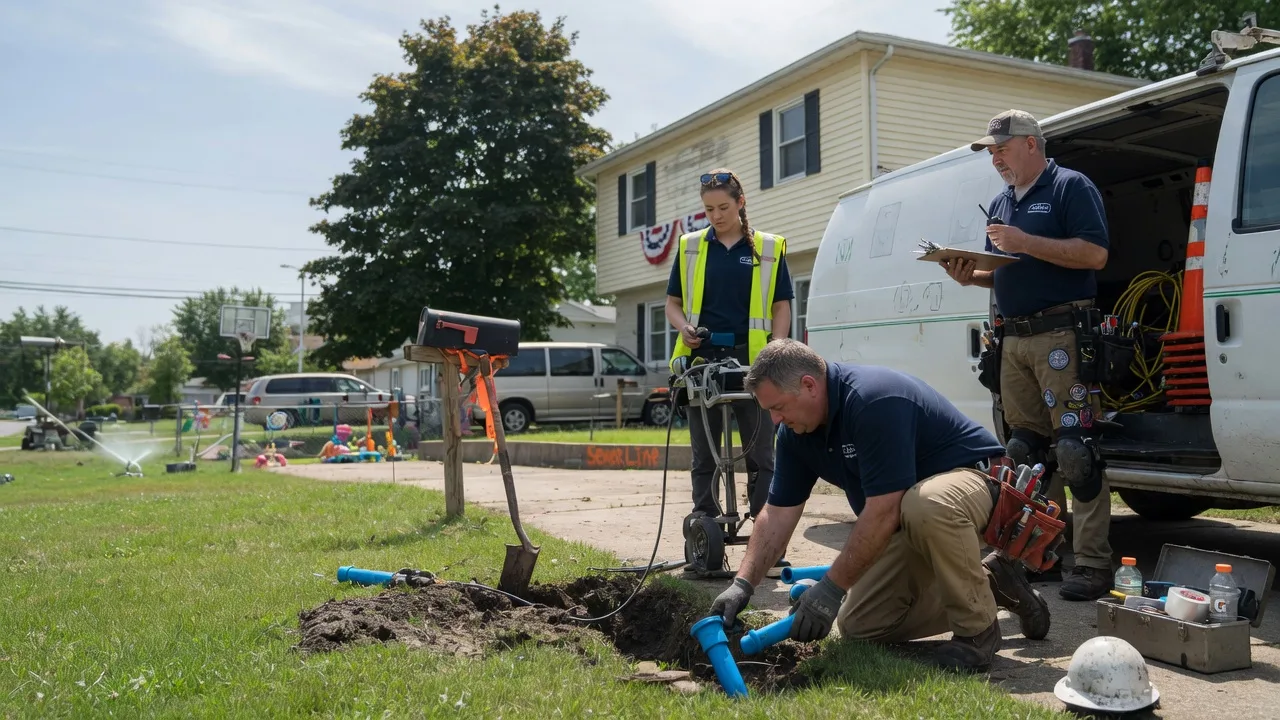 Slab Leak Repair in The Plains, OH near me